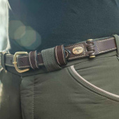 Gürtel Flat Leather Braun Gürtel Flat Leather Braun