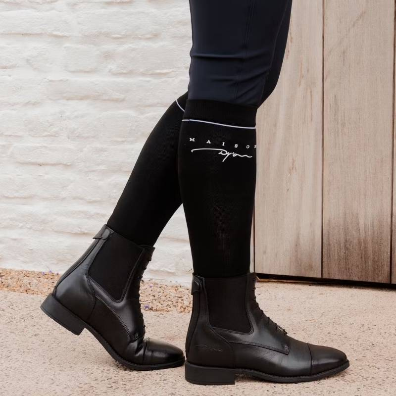 Reitsocken Maison 3-pack Schwarz