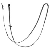 Zügel Anti-Rutsch Leder/Gummi Schwarz Zügel Anti-Rutsch Leder/Gummi Schwarz