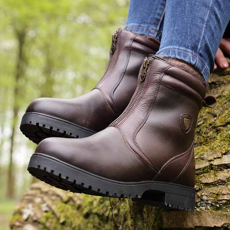 Winterreitstiefeletten Atri Braun