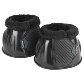 Hufglocken Glossy PVC Fleece Schwarz Hufglocken Glossy PVC Fleece Schwarz