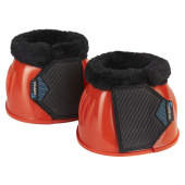 Hufglocken Glossy PVC Fleece Orange Hufglocken Glossy PVC Fleece Orange