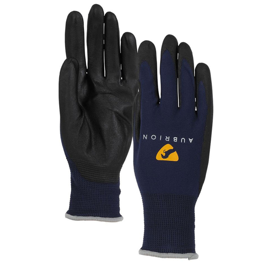 Stallhandschuhe Marineblau