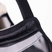 Fliegenmaske Fine Mesh without Ears with Nose Fringe Schwarz Fliegenmaske Fine Mesh without Ears with Nose Fringe Schwarz