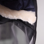 Fliegenmaske Deluxe with Ears Bordeaux Fliegenmaske Deluxe with Ears Bordeaux