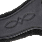 Anatomischer Sattelgurt LUSSO Supafleece Schwarz Anatomischer Sattelgurt LUSSO Supafleece Schwarz