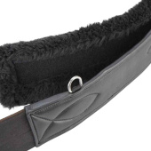 Anatomischer Sattelgurt LUSSO Supafleece Schwarz Anatomischer Sattelgurt LUSSO Supafleece Schwarz