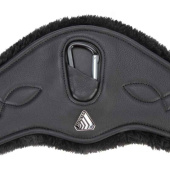 Anatomischer Sattelgurt LUSSO Supafleece Schwarz Anatomischer Sattelgurt LUSSO Supafleece Schwarz