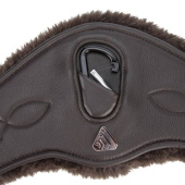 Anatomischer Sattelgurt LUSSO Supafleece Braun Anatomischer Sattelgurt LUSSO Supafleece Braun