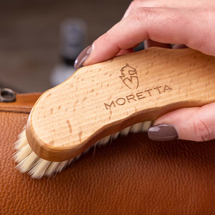 Schuhbürsten Set 2-Pack Schwarz/Natur