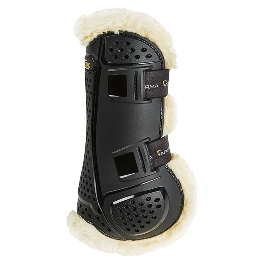 Springgamaschen Oxi-Zone Air Motion SupaFleece Schwarz/Natur