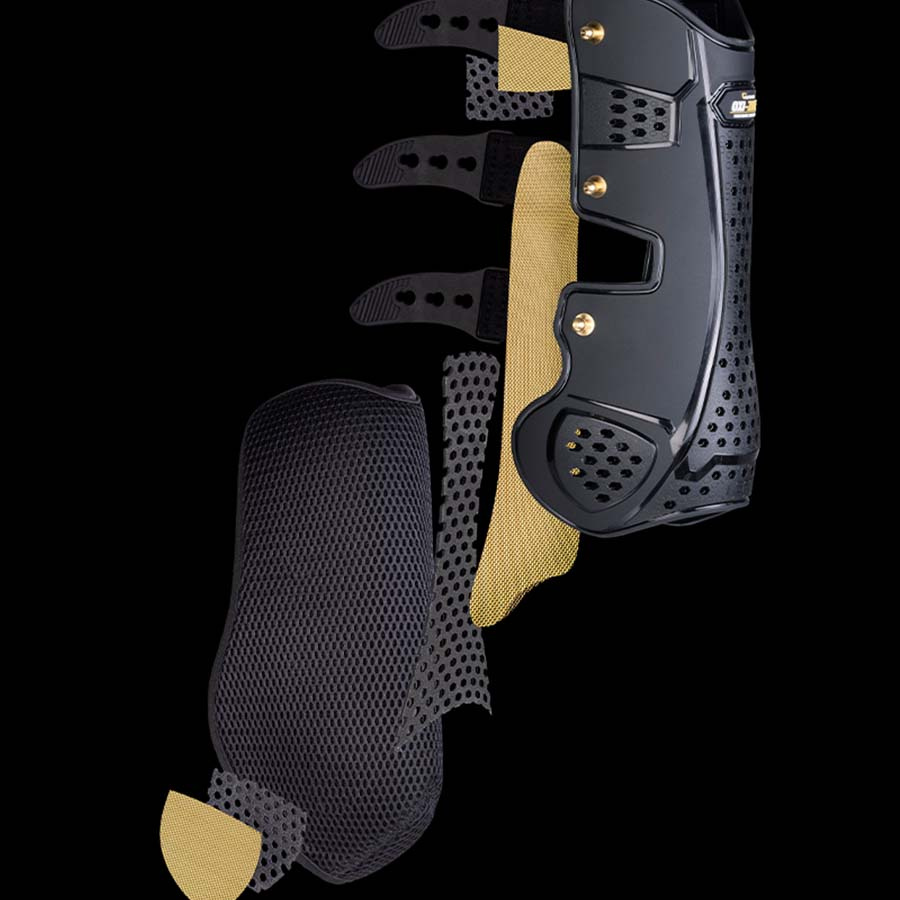 Springgamaschen Oxi-Zone Air Motion Allround Schwarz