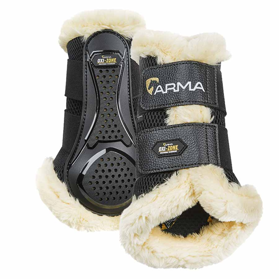 Gamaschen Oxi-Zone Air Motion SupaFleece Schwarz/Natur