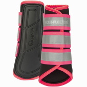Arbeitsgamaschen Equi-Flector Schwarz/Rosa Arbeitsgamaschen Equi-Flector Schwarz/Rosa