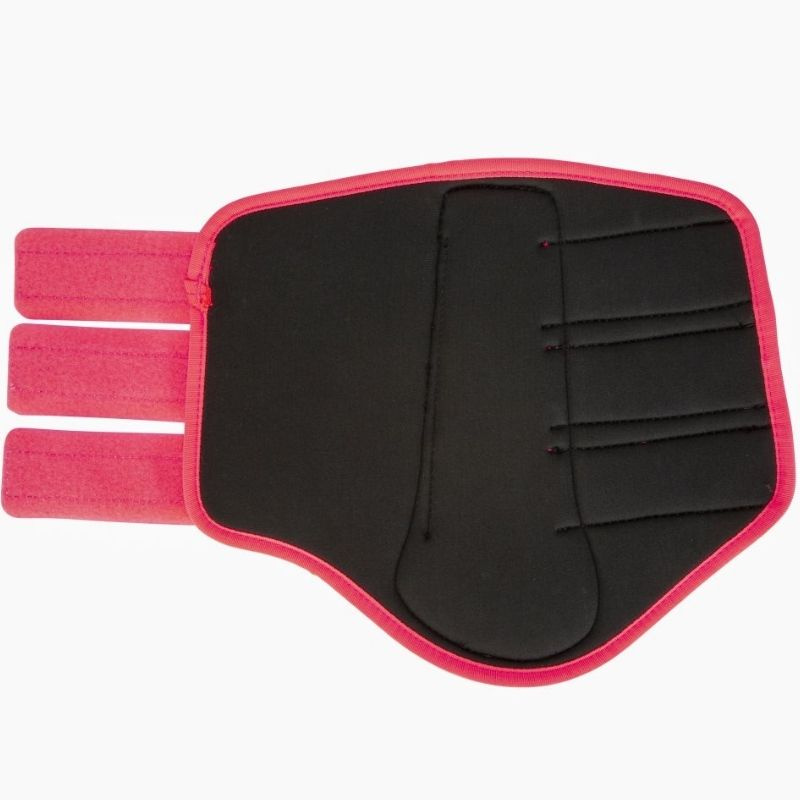 Arbeitsgamaschen Equi-Flector Schwarz/Rosa