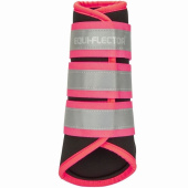 Arbeitsgamaschen Equi-Flector Schwarz/Rosa Arbeitsgamaschen Equi-Flector Schwarz/Rosa
