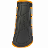 Arbeitsgamaschen Equi-Flector Schwarz/Orange Arbeitsgamaschen Equi-Flector Schwarz/Orange