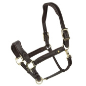 Lederhalfter LUSSO Lorca Braun Lederhalfter LUSSO Lorca Braun