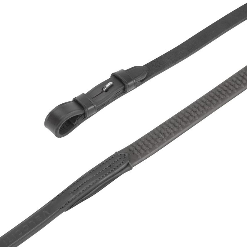 Gummizügel Gara Soft Grip Schwarz