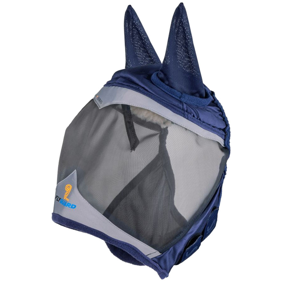 Fliegenmaske Fine Mesh with Ears Marineblau