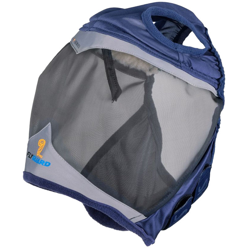 Fliegenmaske Fine Mesh without Ears Marineblau