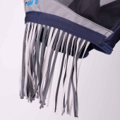 Fliegenmaske Fine Mesh with Ears & Nose Fringe Marineblau Fliegenmaske Fine Mesh with Ears & Nose Fringe Marineblau
