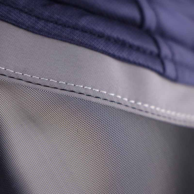 Fliegenmaske Fine Mesh with Ears & Nose Fringe Marineblau