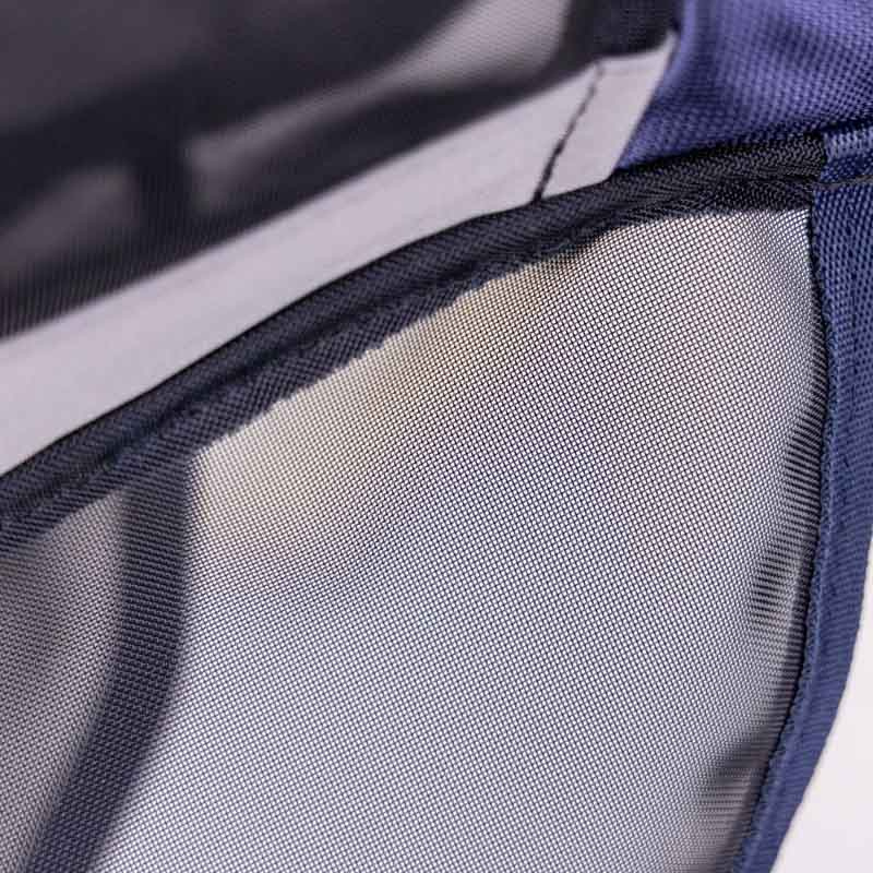 Fliegenmaske Fine Mesh with Ears & Nose Marineblau