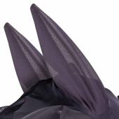 Fliegenmaske Stretch mit Ohren Schwarz Fliegenmaske Stretch mit Ohren Schwarz
