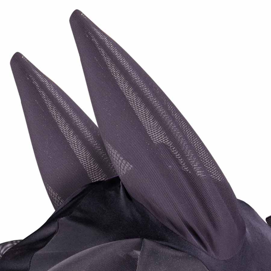 Fliegenhaube Stretch med Öron & Nos Schwarz