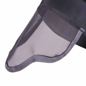 Fliegenhaube Stretch med Öron & Nos Schwarz Fliegenhaube Stretch med Öron & Nos Schwarz
