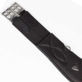 Anatomischer Sattelgurt LUSSO Elastic Schwarz Anatomischer Sattelgurt LUSSO Elastic Schwarz