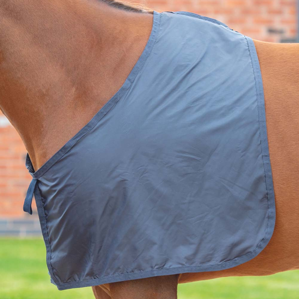 Schulterschutz Satin Marineblau