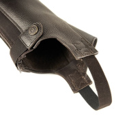 Short Chaps Leather Braun Short Chaps Leather Braun