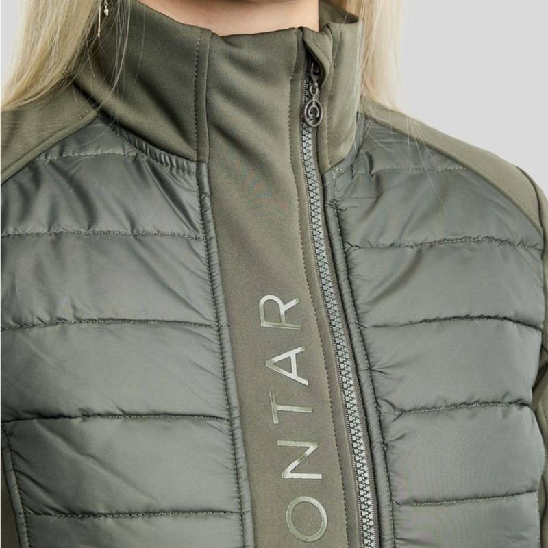 Hybridjacke Emma Softshell Forest Green