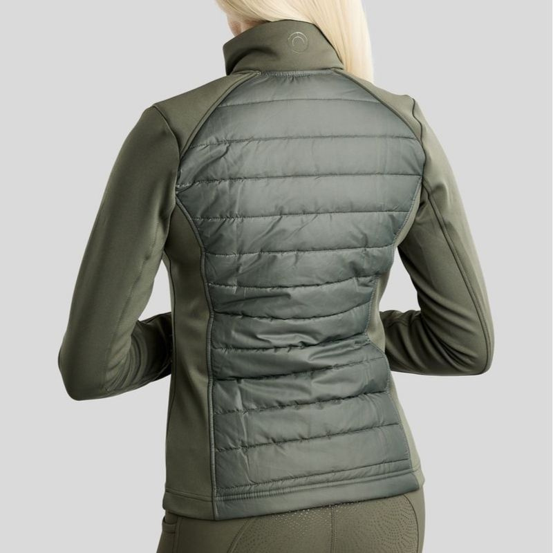 Hybridjacke Emma Softshell Forest Green