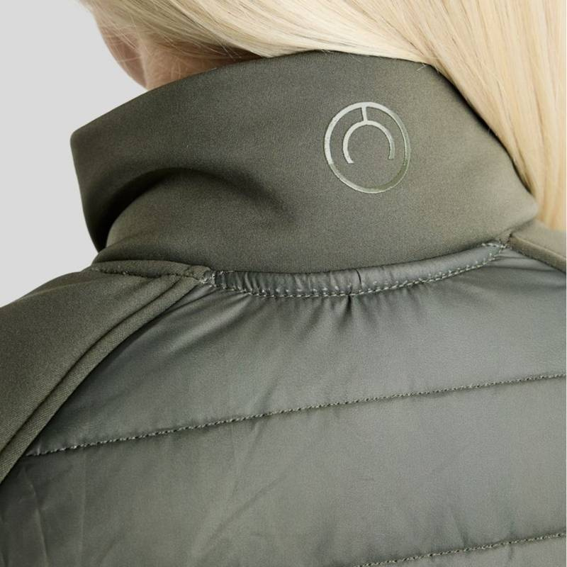Hybridjacke Emma Softshell Forest Green