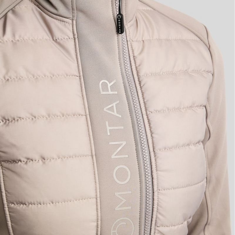 Hybridjacke Emma Softshell Pearl Grey