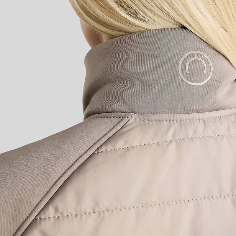 Hybridjacke Emma Softshell Pearl Grey