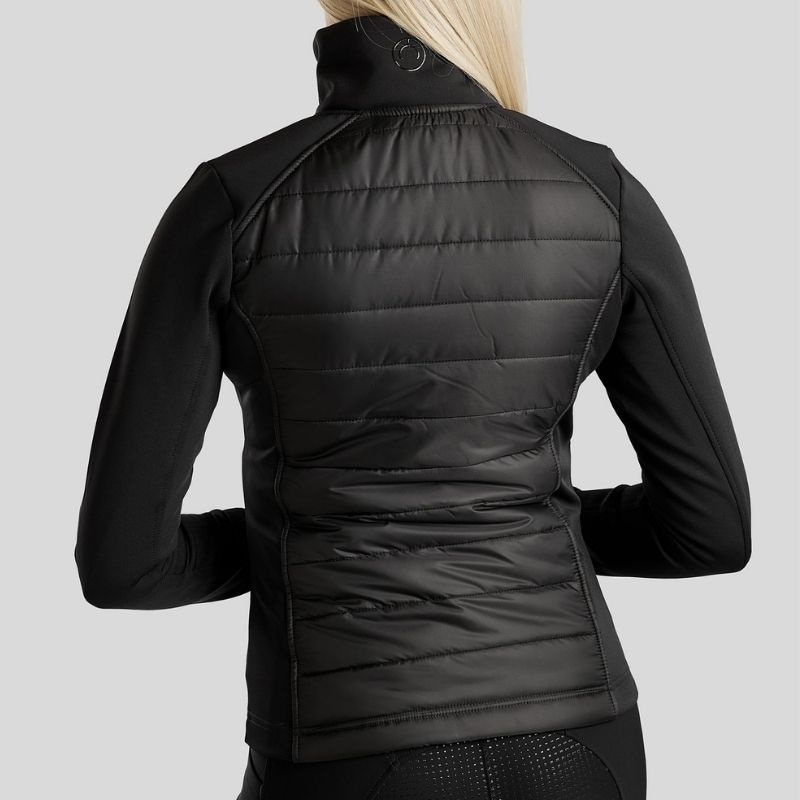 Hybridjacke Emma Softshell Schwarz