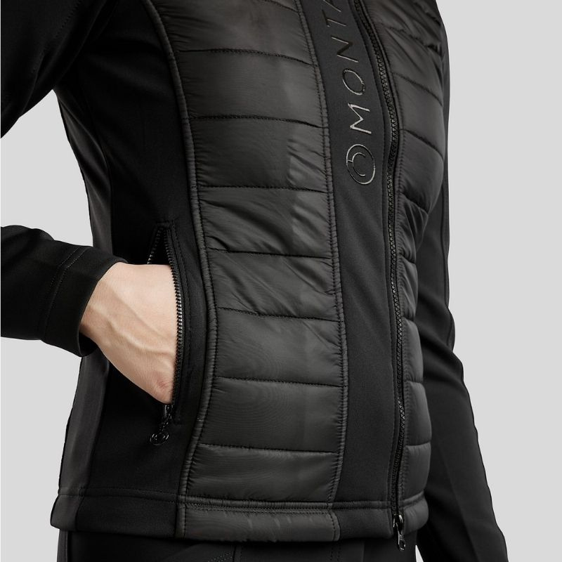 Hybridjacke Emma Softshell Schwarz