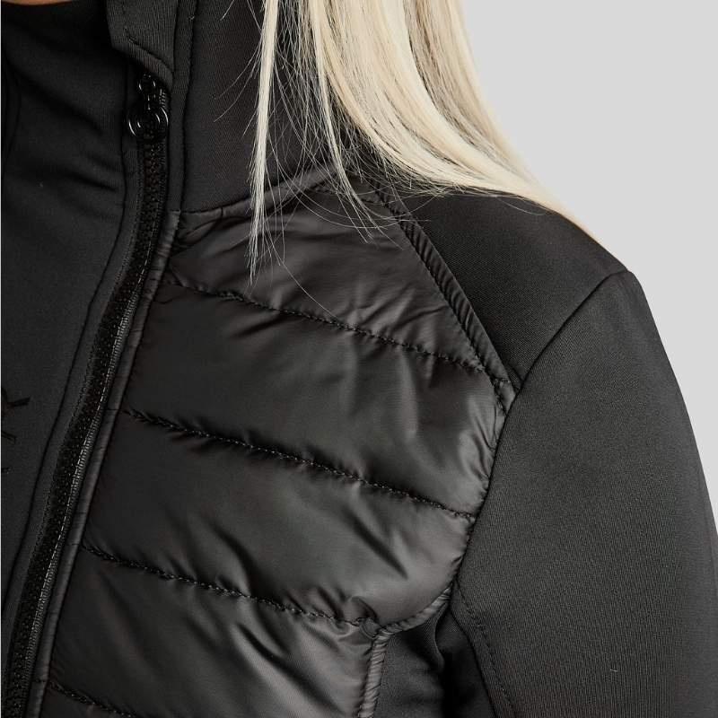 Hybridjacke Emma Softshell Schwarz
