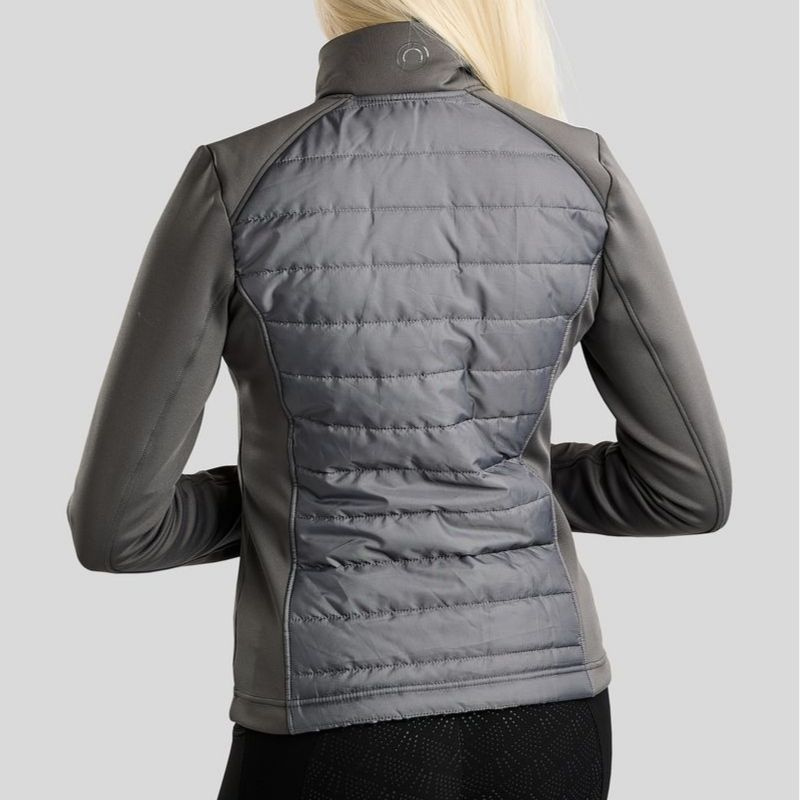 Hybridjacke Emma Softshell Grau