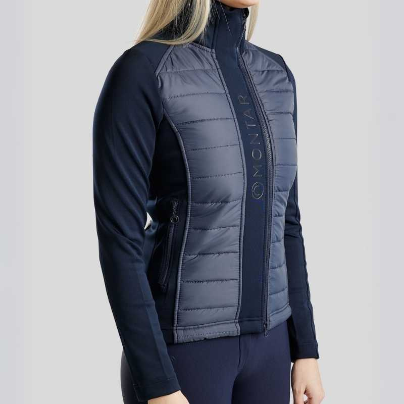 Hybridjacke Emma Softshell Marineblau
