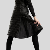 Reitmantel Emma Long Softshell Hybrid Schwarz Reitmantel Emma Long Softshell Hybrid Schwarz