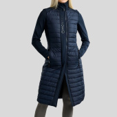 Reitmantel Emma Long Softshell Hybrid Marineblau Reitmantel Emma Long Softshell Hybrid Marineblau