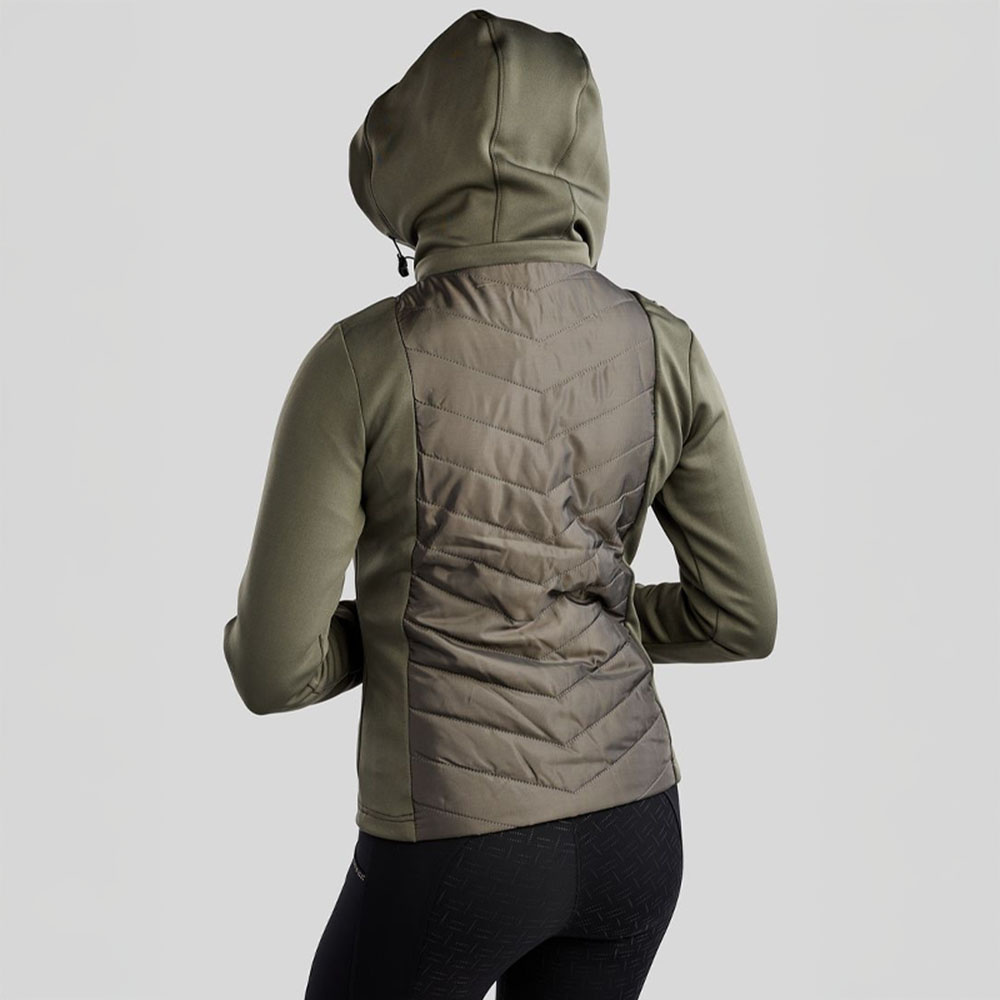 Hybridjacke MoEverline Crystals Forest Green