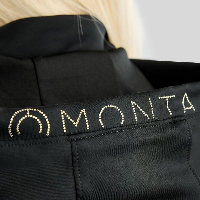 Hybridjacke MoEverline Crystals Schwarz
