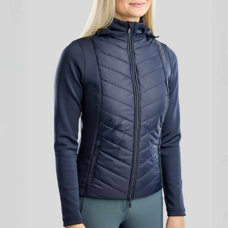 Hybridjacke MoEverline Crystals Marineblau