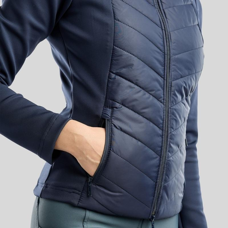 Hybridjacke MoEverline Crystals Marineblau